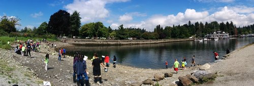 Shoreline Cleanup – the Vancouver Aquarium (Canada)